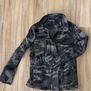 Camouflage Jean Jacket